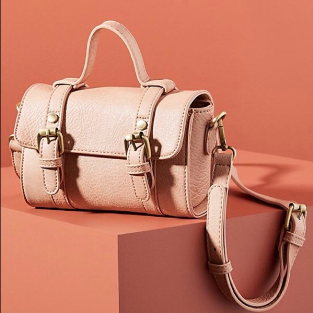 Anthropologie Pink Crossbody Bag